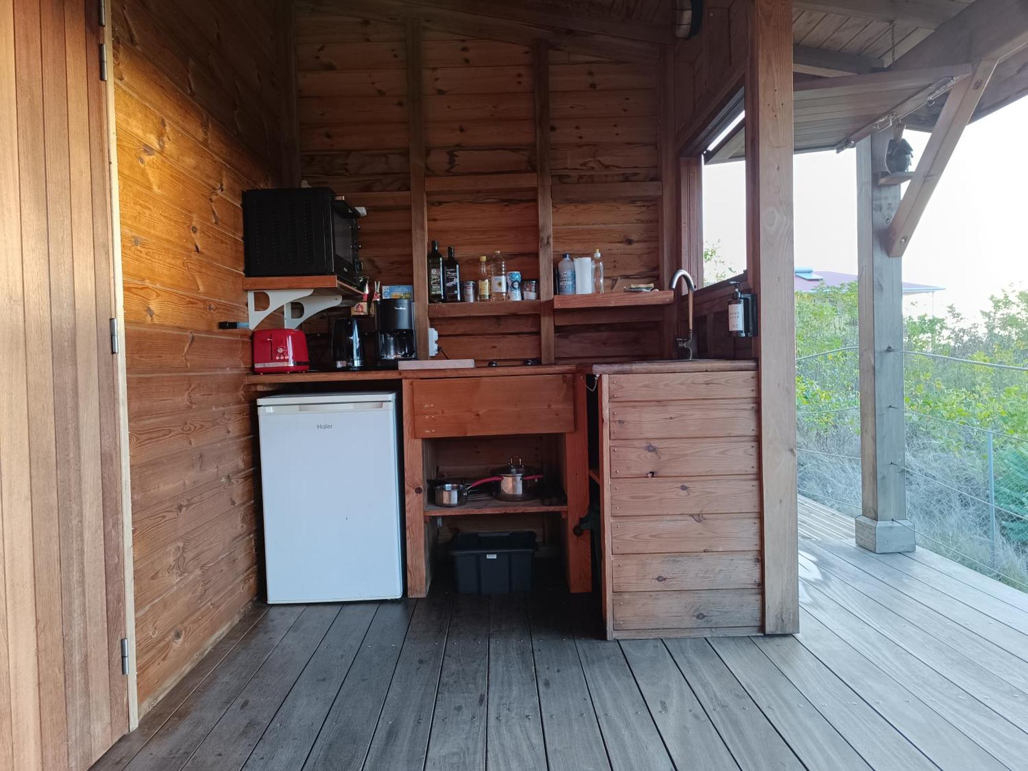 KAZ ANOLI La TI KAZ Villa Terre-de-Bas Bagian luar foto
